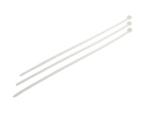 Kabelbinder 370 x 7.6mm, 100 Stück transparent