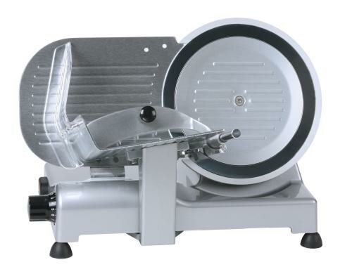 Ohmex Schneidemaschine Lusso 195 GL Silber,Schnittstärke: 195 mm