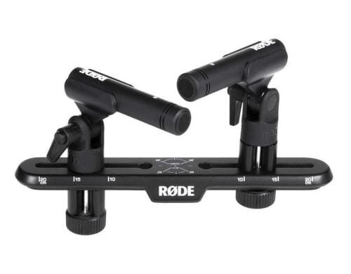 Rode Stereo Bar, 20cm Stereo Schiene für Mikrofone, XY und ORTF Markierungen