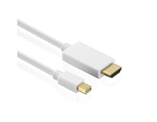 HDGear Mini-DisplayPort/HDMI 1080p 5m Mini-DisplayPort - HDMI 1080p, Weiss