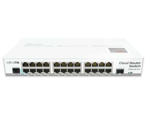 MikroTik CRS125-24G-1S-IN:L3 Smart Switch 24x1Gbps, 1xSFP,  Desktop, OS L5
