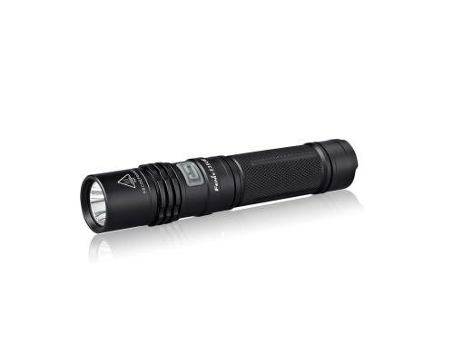 Fenix E35 UE, schwarz, max. 360lm, max. 140h, 2x CR123A-Batterien,