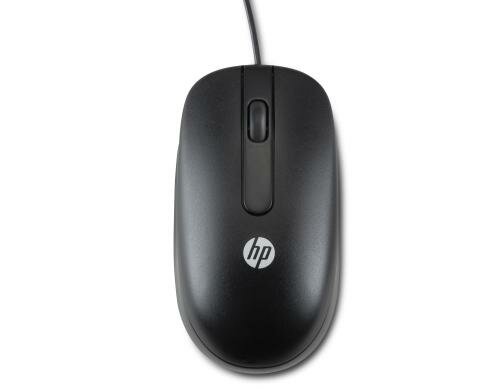 HP Laser Scroll-Maus 2 Tasten USB 1000dpi, schwarz