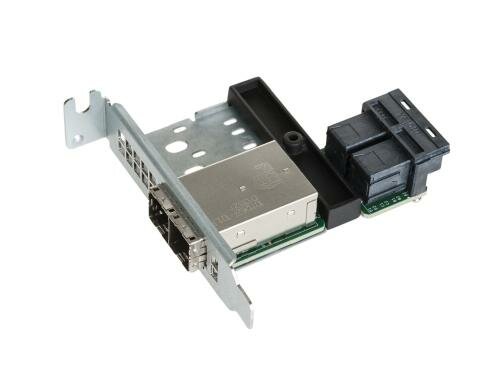 Supermicro AOM-SAS3-8i8e-LP:SFF8643-SFF8644 Slotblech low profile Mini-SAS HD