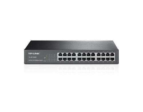 TP-Link TL-SF1024D: 24 Port Switch Stahlgehäuse