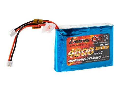 Gens LiPo-Akku 7.4V 4000mAh RX/TX 69x51x19mm 151g