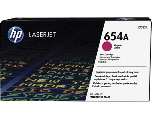 HP Toner 654A - Magenta (CF333A) Seitenkapazität ~ 15000 Seiten