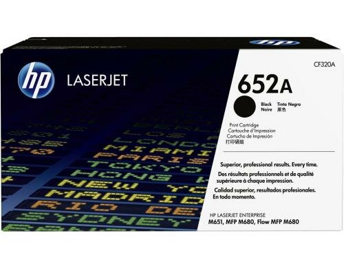 HP Toner 652A - Black (CF320A) Seitenkapazität ~ 11500 Seiten