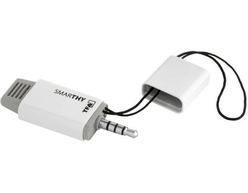 TFA Smarthy Thermo-Hygrometer, weiss für Smartphones