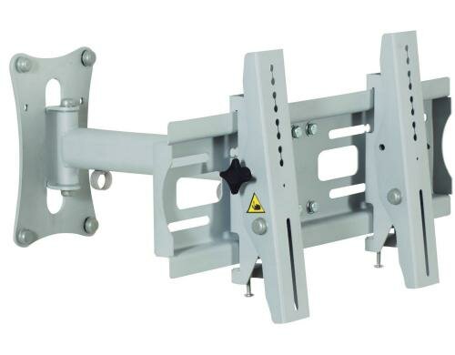 LCD Wandhalterung Edbak 26-32  silber bis max. 60kg Tragkraft, silber