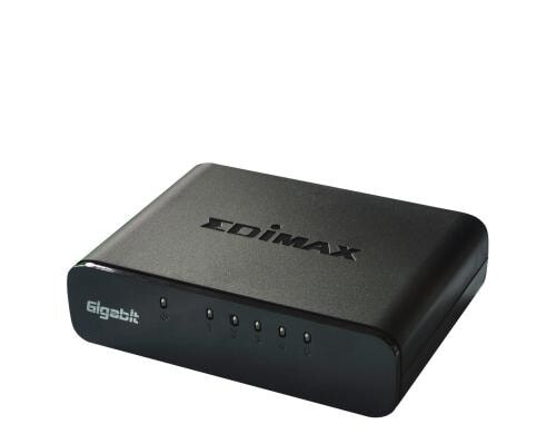 Edimax ES-5500G V3: 5 Port Switch, 1Gbps Stromversorgung optional über USB
