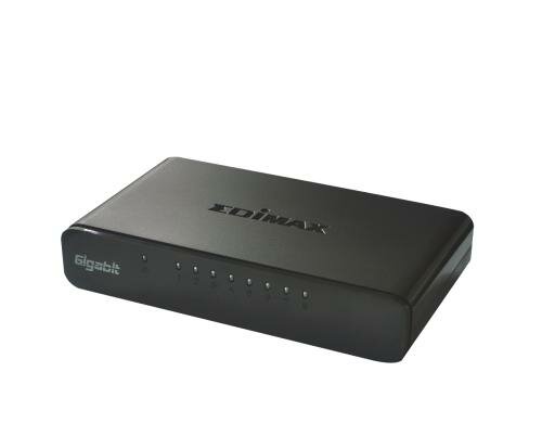 Edimax ES-5800G V3: 8 Port Switch, 1Gbps Stromversorgung optional über USB