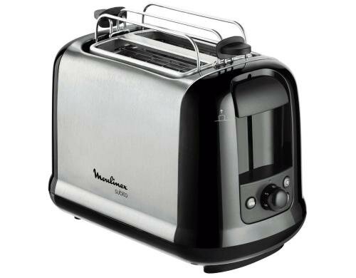 Moulinex Toaster Subito black 2 Toastschlitze