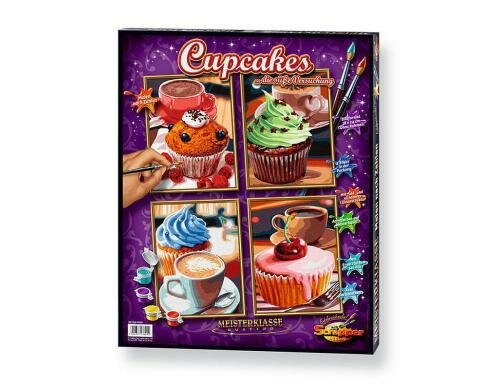 Schipper Malen nach Zahlen - Cupcakes Alter: 8+