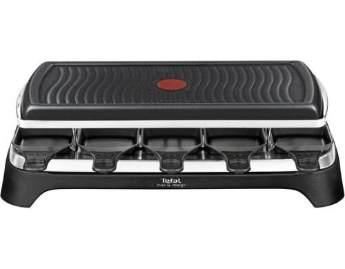 Tefal Raclette-Gerät Amb. Inox und Design 2 Funktionen: Raclette und Grill