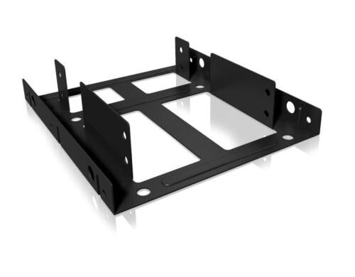 Icy Box IB-AC643 Rahmen für 2x 2.5 SSD/HDD passend für Standard 3.5-Einbauschacht