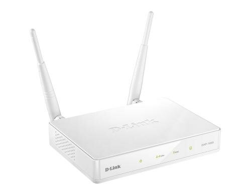 D-Link DAP-1665: WLAN AC Access Point Parallel-Band 1200Mbps, WEP/WPA1/2