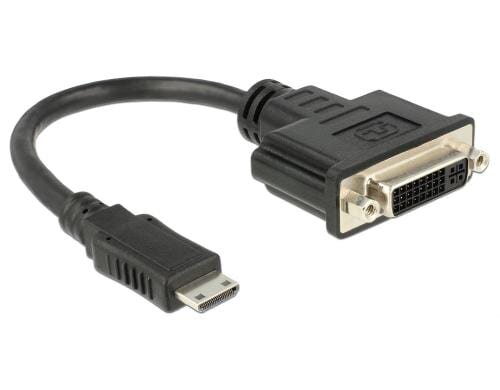 Monitoradapter Mini-C HDMI zu DVI schwarz, 20cm