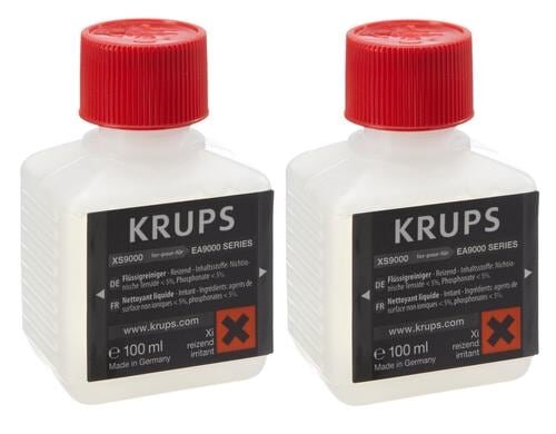 Krups Reinigungsflüssigkeit Dampfdüse 2 x 100 ml, XP und EA Serie