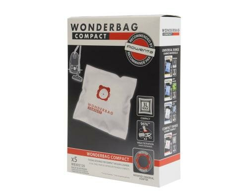 Rowenta 5 Staubsaugerbeutel Wonderbag Comp. Kapazität: 3 l