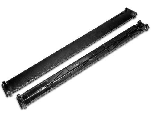 19 WIREWIN 2HE Blindblende, schwarz screwless