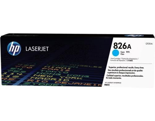 HP Toner 826A - Cyan (CF311A) Seitenkapazität ~ 31500 Seiten