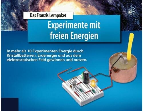 Franzis: Experimente mit freien Energien 24 Bauteile, Laborsteckboard