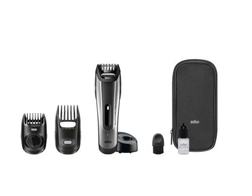 Braun Bart- u. Haarschneider BT5090 Präzisions-Drehschalter, Slide&Style System