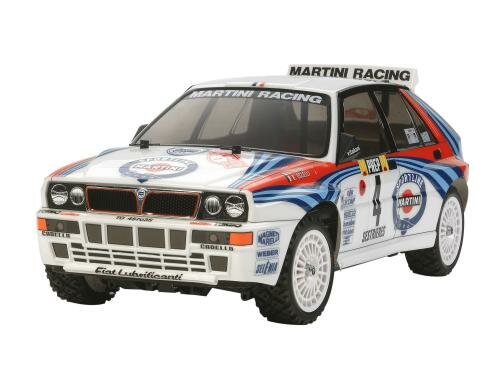 Tamiya Lancia Delta Integrale Bausatz, 1:10, 4WD, TT-02 Chassis