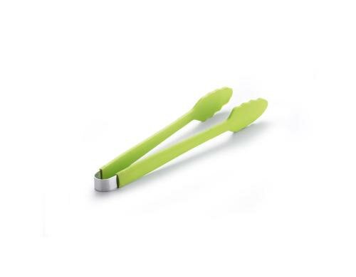 LotusGrill Grillzange limettengrün Material: Edelstahl/Silikon, Länge: 33cm