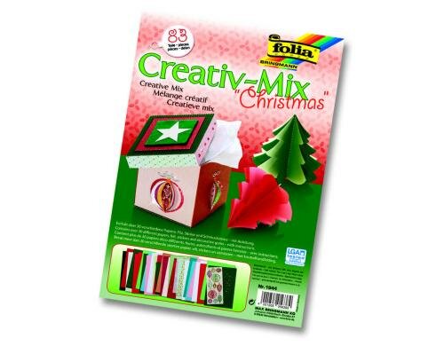 Folia Creativ Mix Weihnachten Basteln-Festival