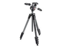 Manfrotto Stativ Compact Advanced schwarz inkl. 3-Weg...