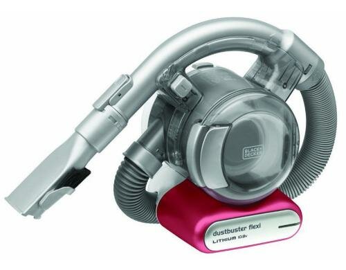 BLACK+DECKER Akku-Handsauger Flexi rot/metallic