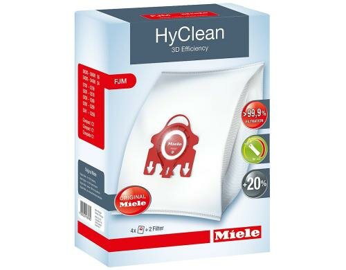Miele Staubbeutel FJM HyClean 3D Efficiency Inhalt: 4 Staubbeutel
