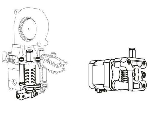 Velleman K8402, zweiter Druckkopf für K8400