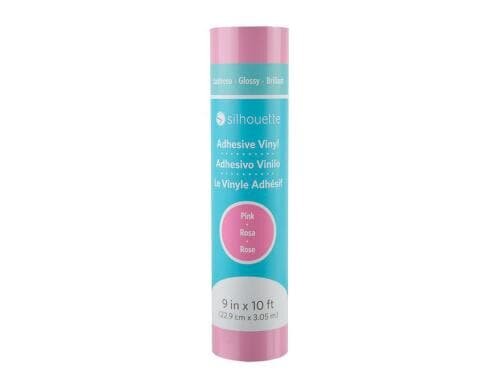 Silhouette Glossy Vinyl pink 1 Rolle, 23 cm x 300 cm