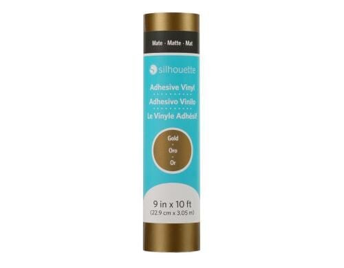 Silhouette Mattes Vinyl gold 1 Rolle, 23 cm x 300 cm