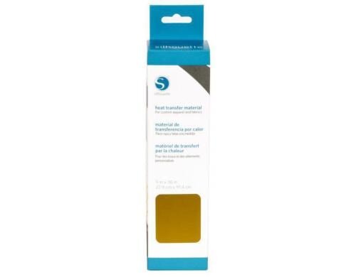 Silhouette Aufbügelfolie glatt, gold 1 Rolle, 22.9 x 91.4 cm