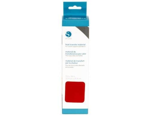Silhouette Aufbügelfolie beflockt, rot 1 Rolle, 22.9 x 91.4 cm