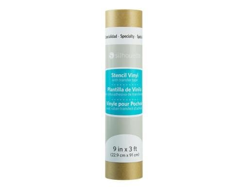 Silhouette Schablonenvinyl für Textilfarben inkl. Transferfolie