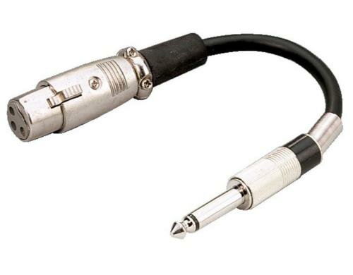 img Stage Line MCA-15/1 Audio Adapter, XLRf auf 6.3mm Mono Klinke