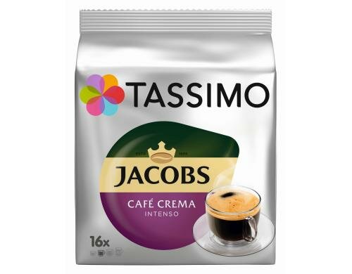 Tassimo T DISC Jacobs Caffé Crema Intenso 1 Packung à 16 Portionen (Getränke)