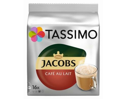 Tassimo T DISC Jacobs Café au lait 1 Packung à 16 Portionen (Getränke)