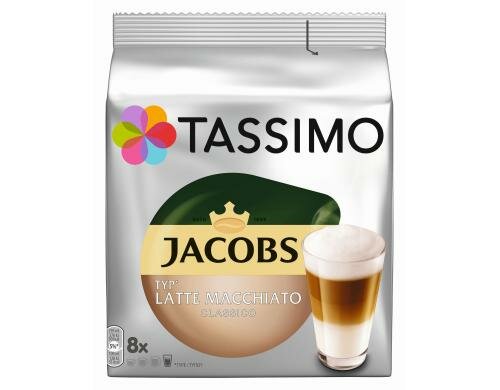 Tassimo T DISC Jacobs Latte Macchiato 1 Packung à 8 Portionen (Getränke)