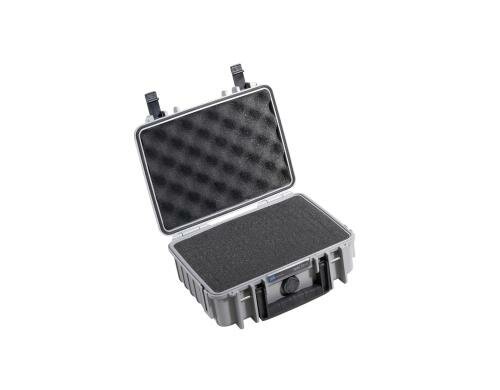 B&W Outdoor-Koffer Typ 1000 - SI grau Innenmasse: 249x177x94mm