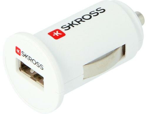 SKROSS Midget USB Car Charger USB Autoladegrät 2.1 A, weiss