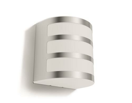 Philips myGarden Wandleuchte 17314/47/16 si Max. Leistung 1x3W LED, outdoor IP44