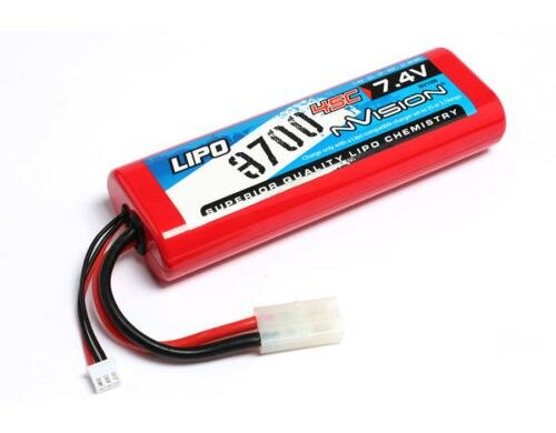 nVision LiPo-Akku 7.4V 3700mAH 45C TAM Tamiya