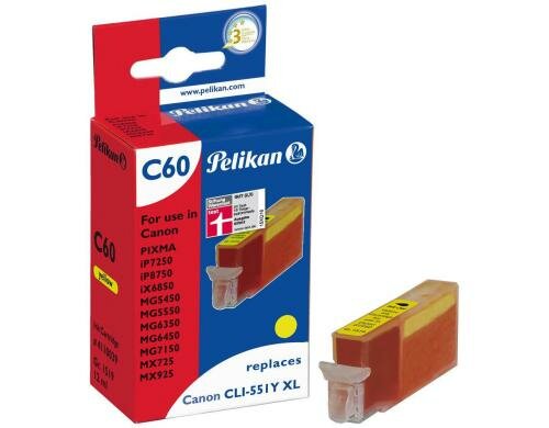 Tinte Pelikan CLI-551Y XL yellow 12 ml