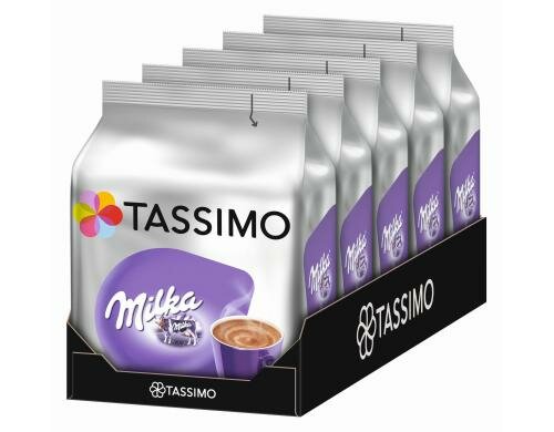 Tassimo T DISC Milka Kakao-Spezialität Karton à 5 Packungen (mit je 8 Portionen)